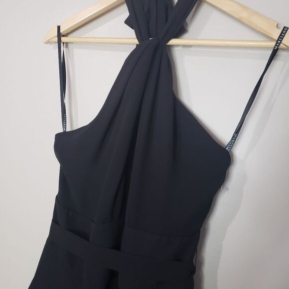 Marciano For Guess Small Black Backless Halter Mini Dress - Picture 2 of 14